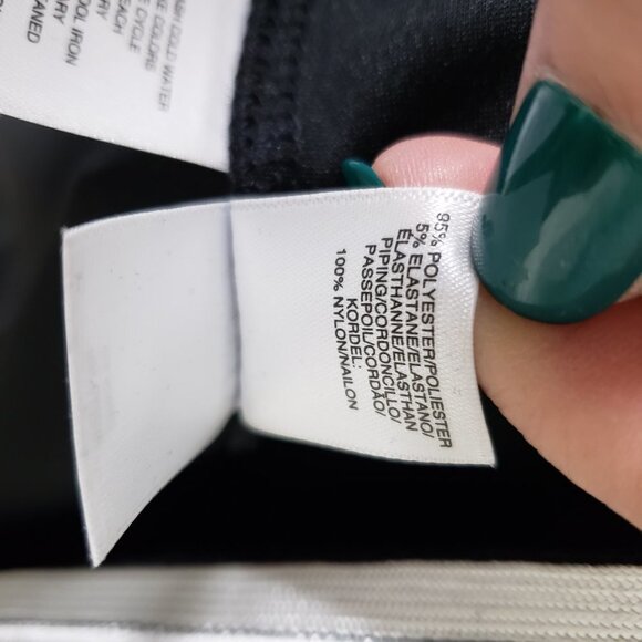 Rachel Roy‎ Collection Long Sleeve Midi Dress S Bonded Hem Black - Picture 13 of 14